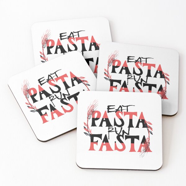 Item preview, EAT PASTA RUN FASTA (FASTER)  designed and sold by KoumlisArt.