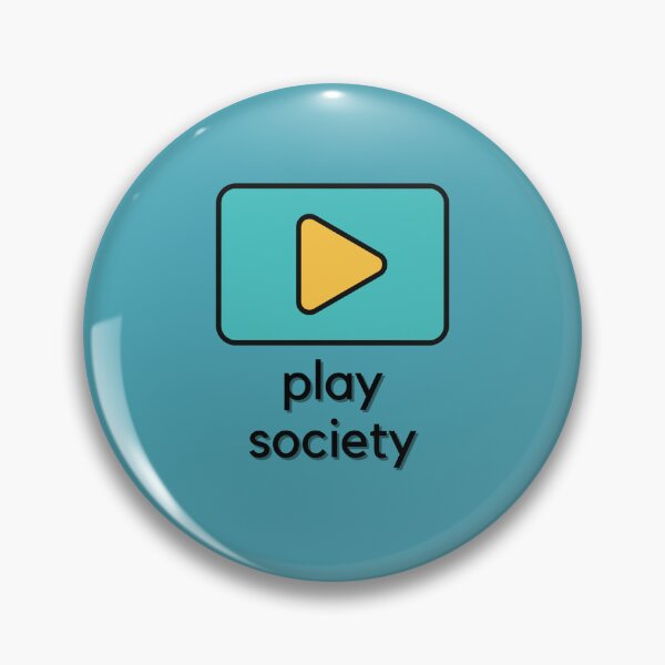 Item preview, Play Society Teal designed and sold by CushyNest.