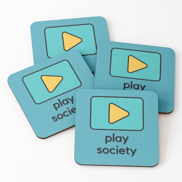 Item preview, Play Society Teal designed and sold by CushyNest.