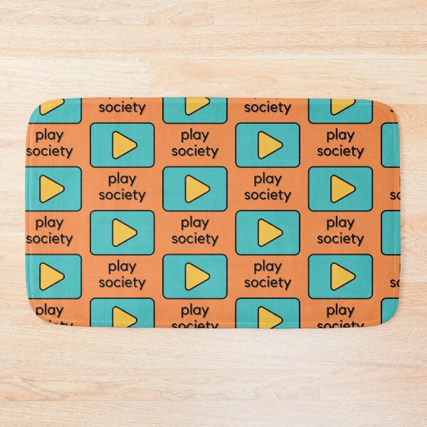 Item preview, Play Society Orange designed and sold by CushyNest.