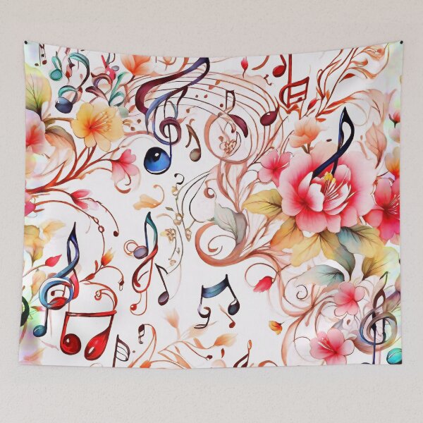 Item preview, musica floral designed and sold by jinmommyonline.