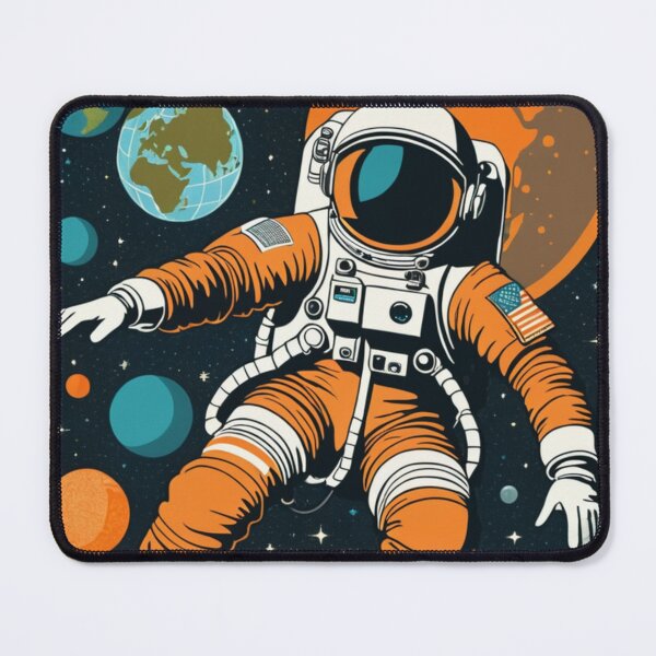 Item preview, Vintage Retro Space Ship Exploration Astronauts in 60's Advertising Style designed and sold by Butler in the Home.