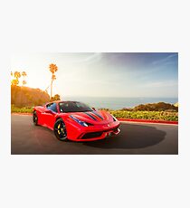 Ferrari 458 Speciale Photographic Print