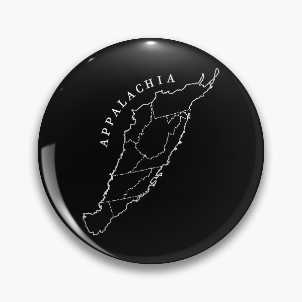 Item preview, Map of Appalachia designed and sold by Hollerism.