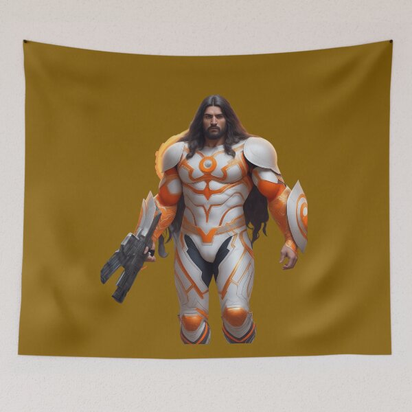 Item preview, Spanish superhero never seen before orange fashion street wear designed and sold by Carlos Gudino.