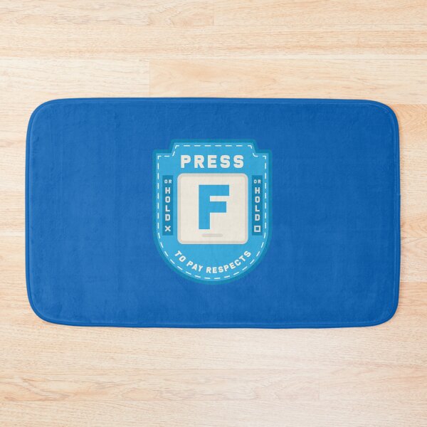 Item preview, Press F to Pay Respects (Blue) designed and sold by Primal Mistry.
