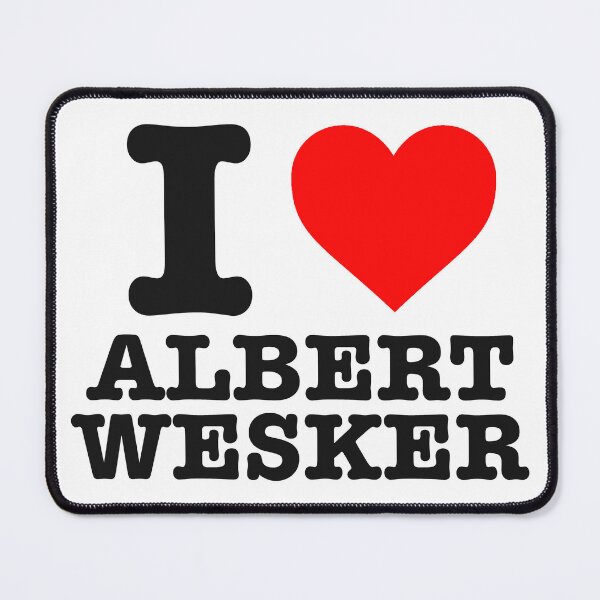 Item preview, Yo corazón Albert Wesker designed and sold by ThePhanBible.