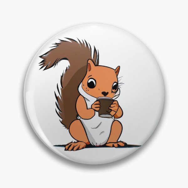 Item preview, Cute Coffee Squirrel designed and sold by kevinzui.