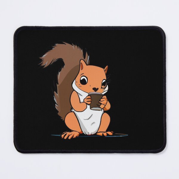 Item preview, Cute Coffee Squirrel designed and sold by kevinzui.