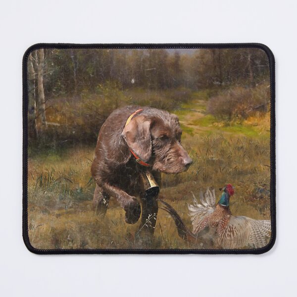 Item preview, Pheasant Hunting with a Pudelpointer,Art designed and sold by TammyHunterArt.