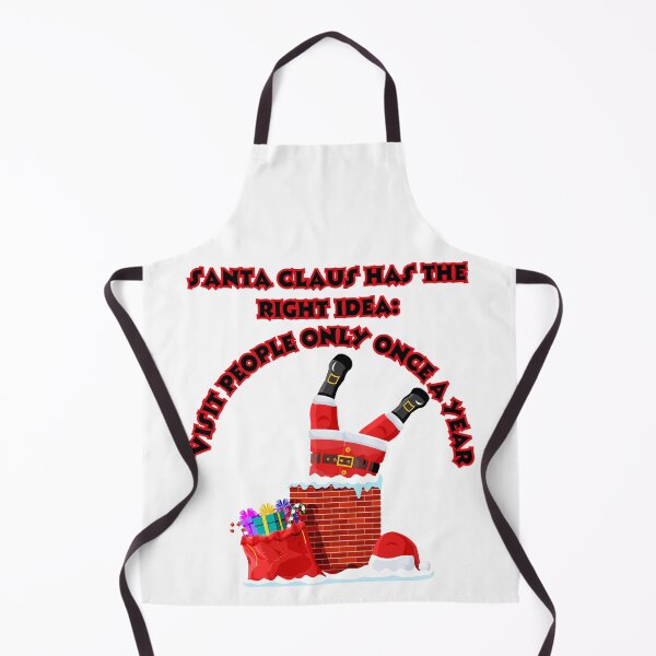 Item preview, Christmas: Santa Claus Has The Right Idea: Visit People Only Once A Year designed and sold by TaraTs.