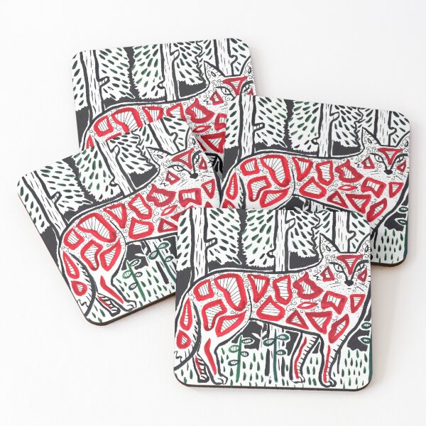 Item preview, Lines on Fox designed and sold by AltheaTheThird.
