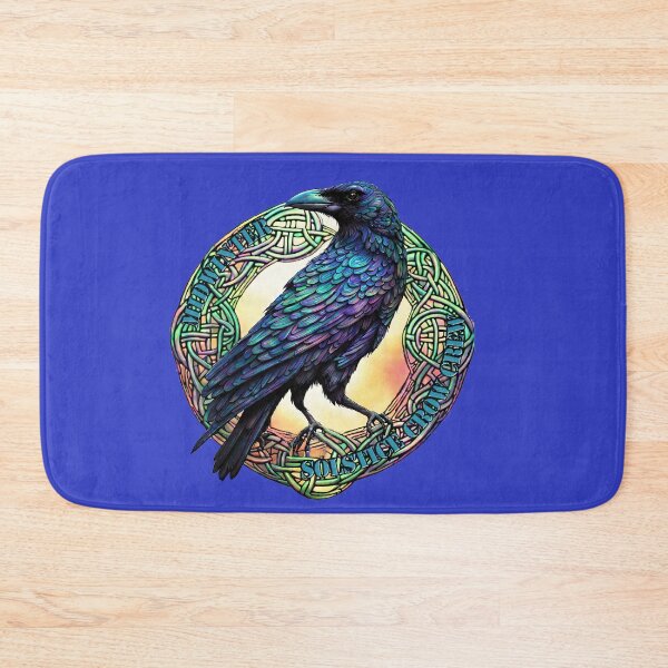 Item preview, Feathers of Midwinter: Solstice Crow Crew Apparel designed and sold by leyfinder.
