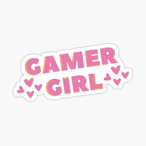 Gamer Woman Stickers for Sale