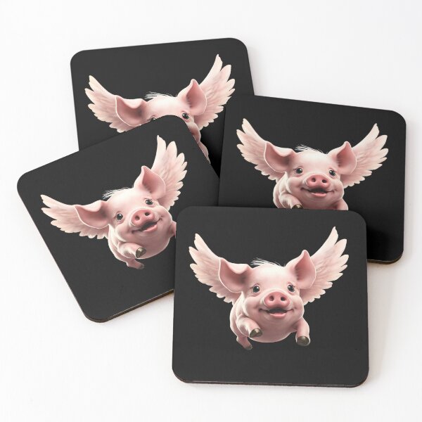Item preview, Adorable Flying Pig: Cherubic Fantasy Soars designed and sold by DarlingsTees.