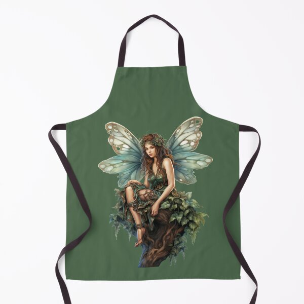Item preview, Fairy On a Tree Stump designed and sold by FlutterbyFairy.
