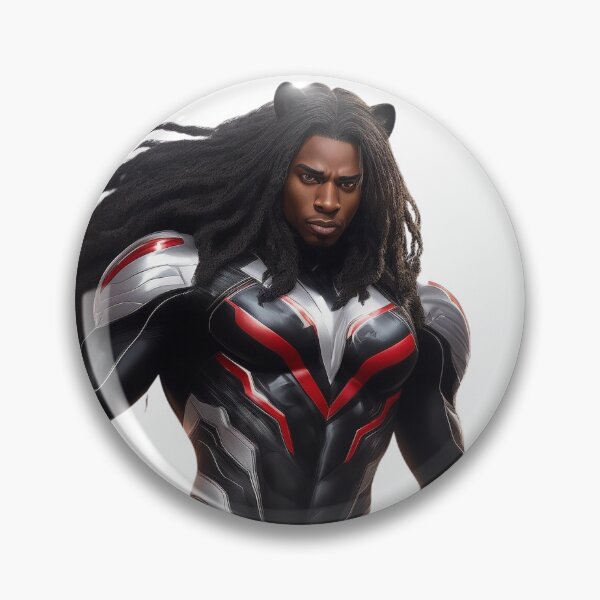 Item preview, Afro american Super hero cosplay style urban wear designed and sold by Carlos Gudino.