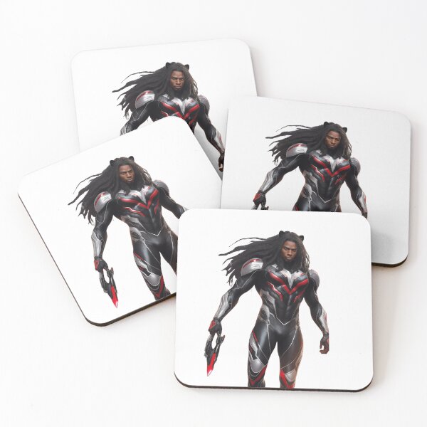 Item preview, Afro american Super hero cosplay style urban wear designed and sold by Carlos Gudino.