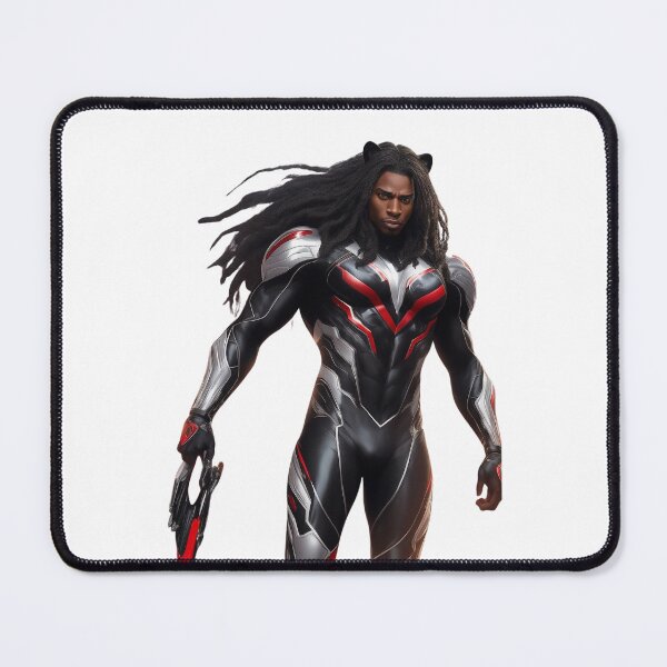 Item preview, Afro american Super hero cosplay style urban wear designed and sold by Carlos Gudino.