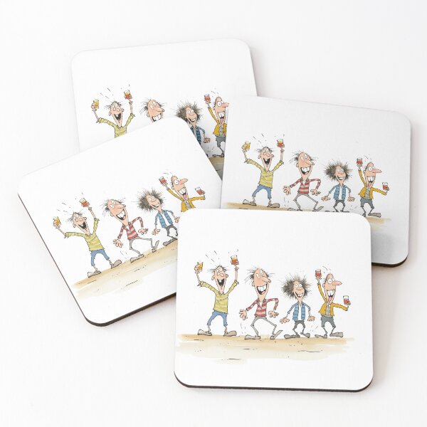 Item preview, Cartoon - Friends Celebrating designed and sold by Sketch-Shack.