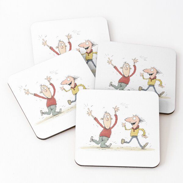 Item preview, Cartoon - Friends Celebrating designed and sold by Sketch-Shack.