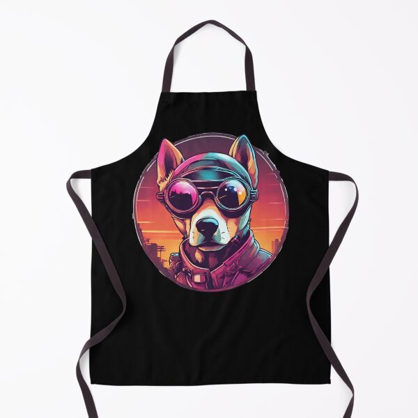 Item preview, Futuristic Dog Cyborg in Beautiful Colors designed and sold by Aquillashop.