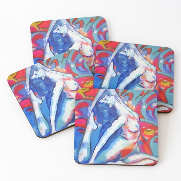 Item preview, White Female Figure Painting designed and sold by Helenka.