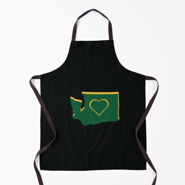 Item preview, Washington Heart Design, Green And Gold. designed and sold by PNWEnergy.