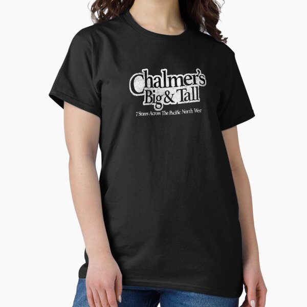 Vista previa del artículo con la obra «Chalmer's Big & Tall (inclinado)», diseñado y vendido por POPSmerch.
