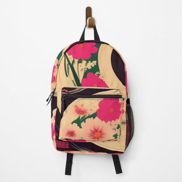 Item preview, Vintage Floral Blush Pink Flowers Vinyl Record designed and sold by musicgeniusart.