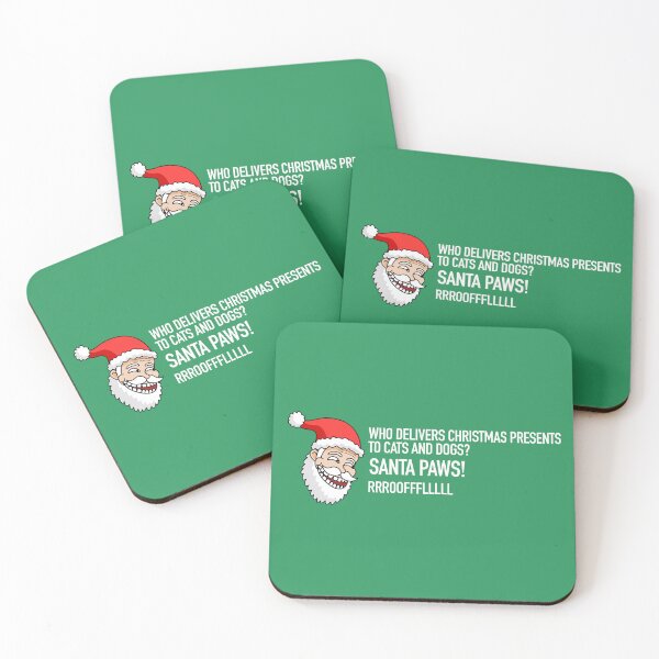 Item preview, CHRISTMAS - Dad Joke Santa: Santa Paws! designed and sold by SlappyWares.