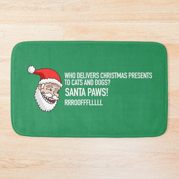 Item preview, CHRISTMAS - Dad Joke Santa: Santa Paws! designed and sold by SlappyWares.