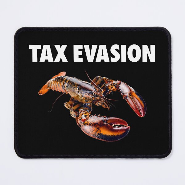 Item preview, Tax Evasion Lobster Funny Commit Fraud Meme designed and sold by fomodesigns.