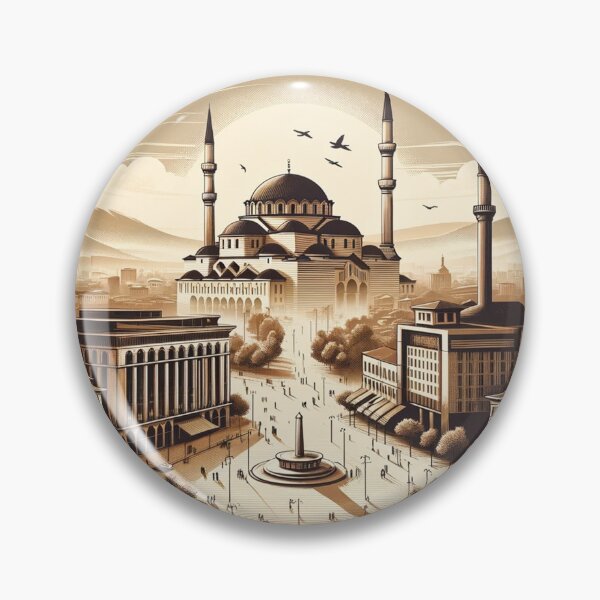 Item preview, Echoes of Tirana: Vintage Cityscape designed and sold by SimplicityPro.