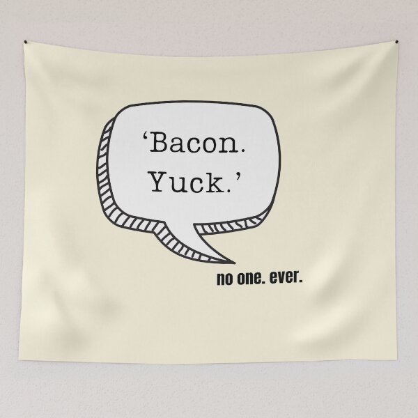 Item preview, Bacon. Yuck. designed and sold by Shadyfruit.