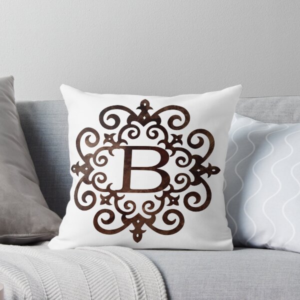 Item preview, Monogram B Rustic Gothic Motif designed and sold by simplymonogram.