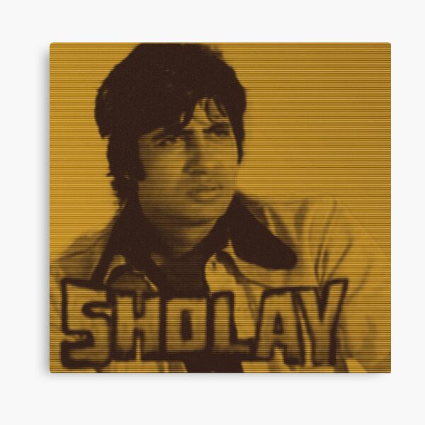 Item preview, Sholay,  designed and sold by Wildwestgilly.