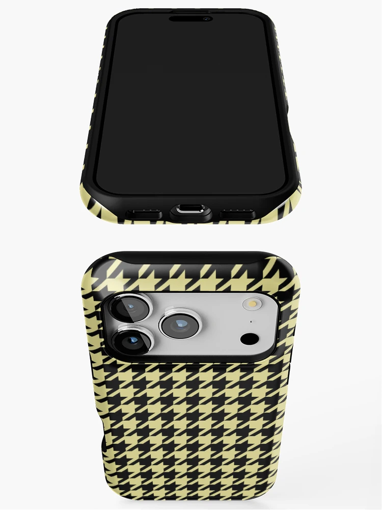 Thumbnail 3 of 4, iPhone Case, Houndstooth Pattern designed and sold by YourPattern.