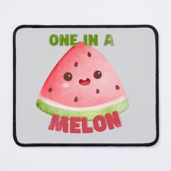 Item preview, One in a Melon. One in a million. watermelon pun. designed and sold by Shadyfruit.