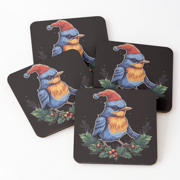 Item preview, Christmas Eastern Bluebird designed and sold by creativellashop.