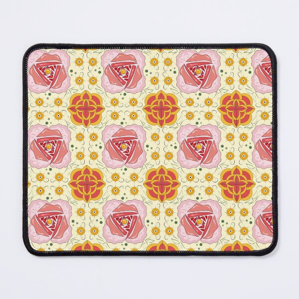 Item preview, Flower Rose as portuguese asulejo designed and sold by katartcreative.