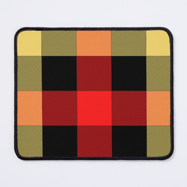 Item preview, Diseño a cuadros a cuadros de tartán rojo, negro y dorado designed and sold by bubbley2021.