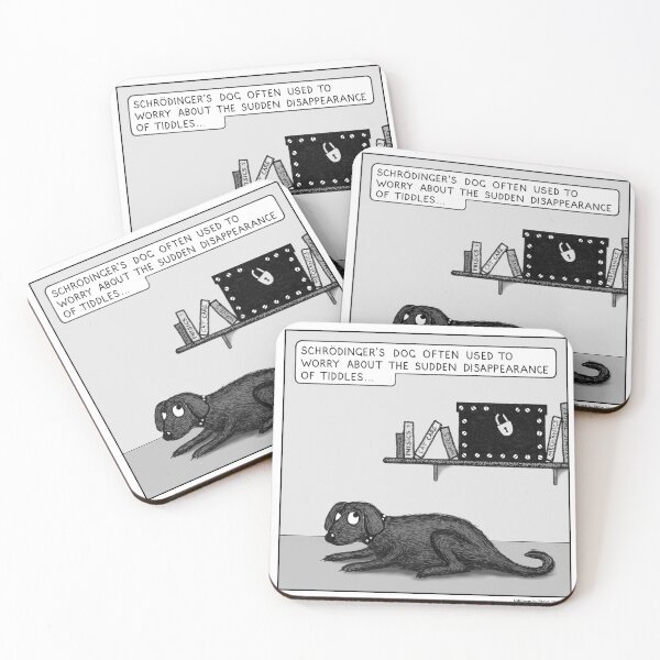 Item preview, Schrodinger's dog designed and sold by Inklings cartoons.