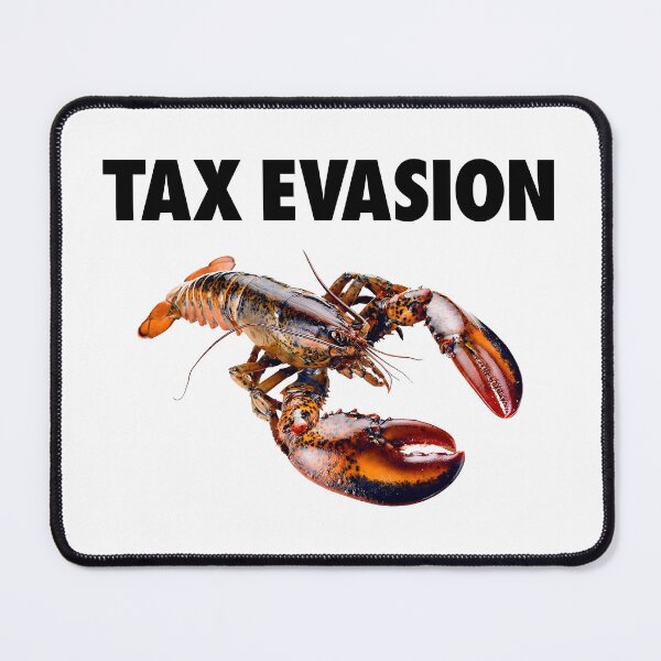 Item preview, Commit Tax Evasion Lobster Funny Fraud Meme designed and sold by fomodesigns.