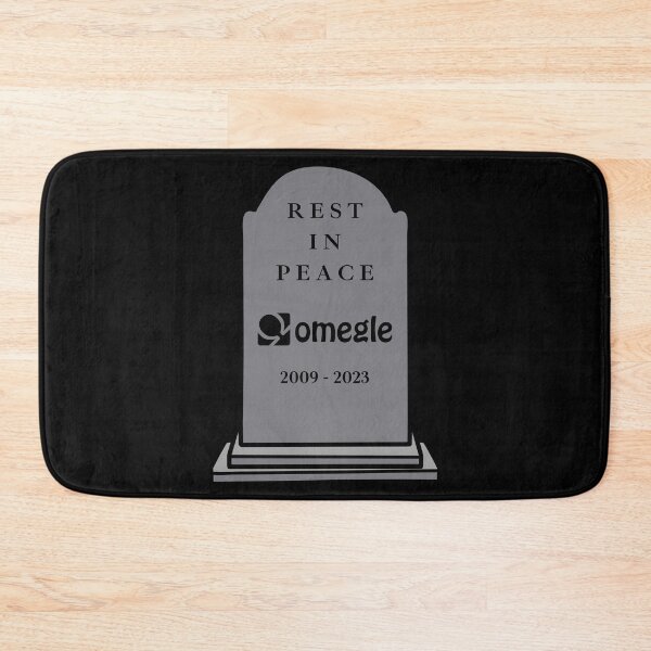 Item preview, RIP Omegle - In Memoriam designed and sold by Melon Designs All.
