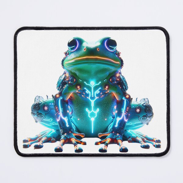 Item preview, Swamp Sync - Cyber Frog designed and sold by MrAI-Store.