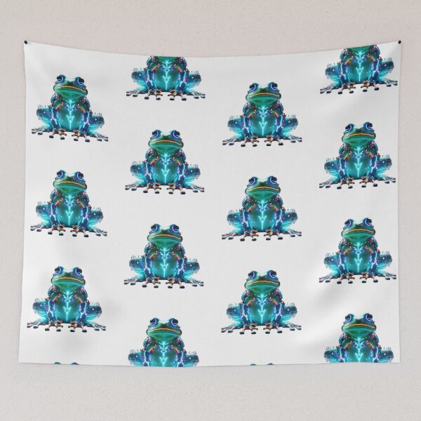 Item preview, Swamp Sync - Cyber Frog designed and sold by MrAI-Store.