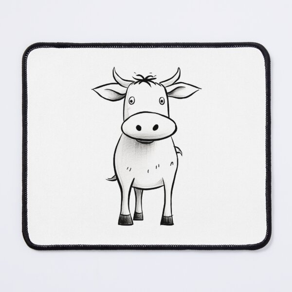 Item preview, Cheerful Cow Doodle designed and sold by Creation Artful.