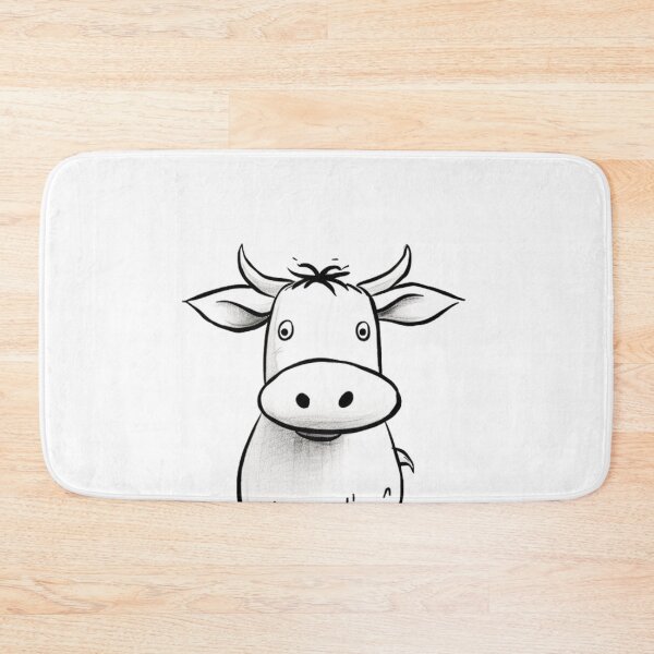 Item preview, Cheerful Cow Doodle designed and sold by Creation Artful.