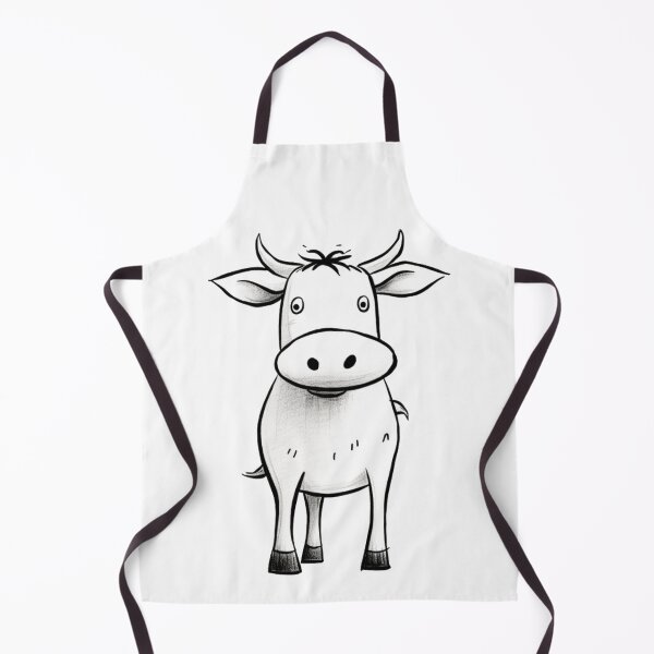 Item preview, Cheerful Cow Doodle designed and sold by Creation Artful.